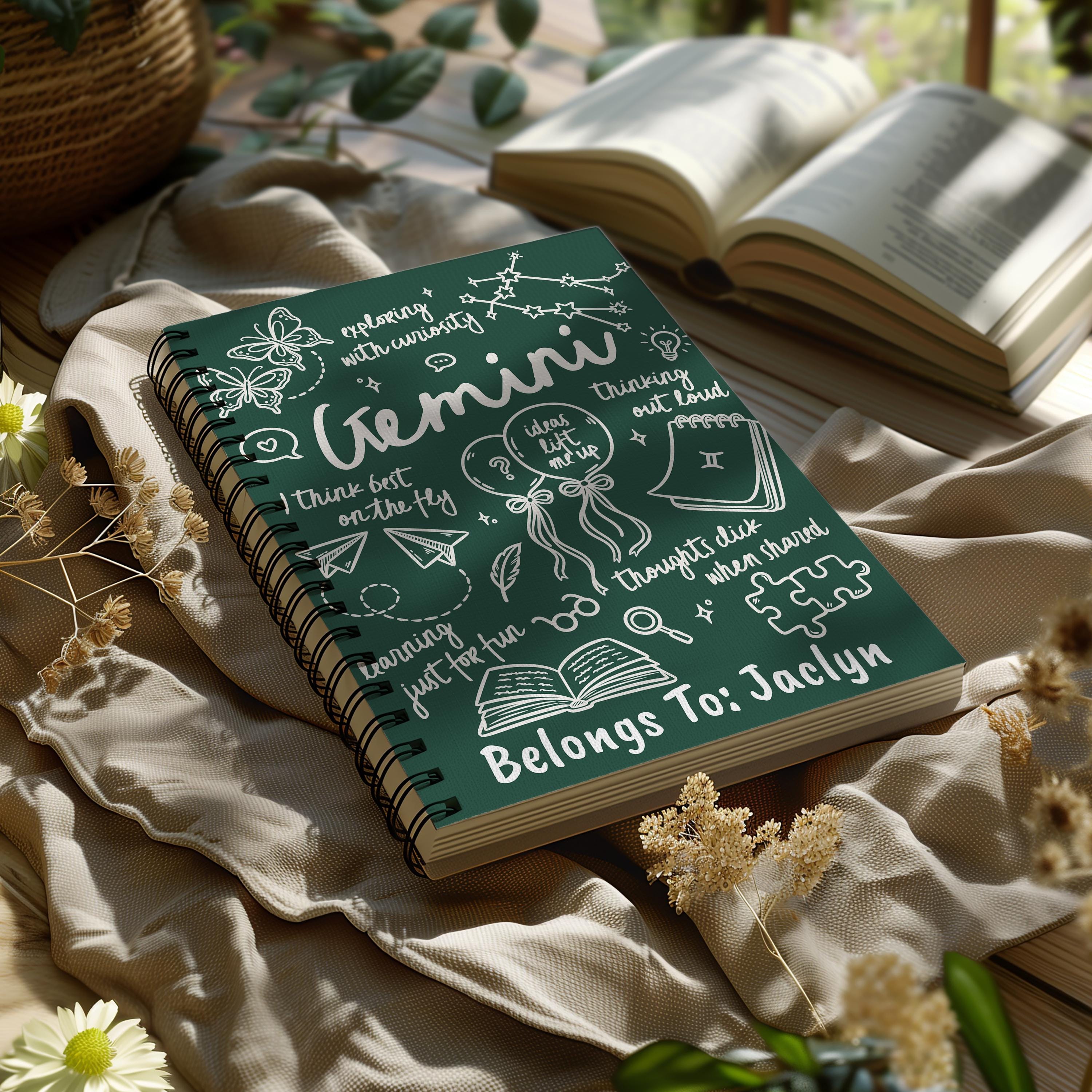 Gemini Notebook - Etsy