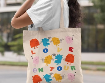 Kiss All The Time - Oggetto da collezione per i fan del tour 2023 - Regalo per i fan ispirato al concerto - Borsa tote