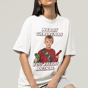 Maglione Natalizio Per Bambina, Design Buon Natale Ya Sporco Animale, Novità, Cotone E Poliestere - Nuovo Con Etichette - Foto 5