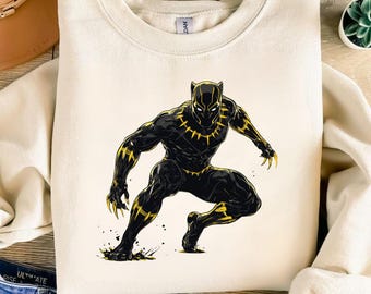 Wild Cat Hero PNG | Superhero T-Shirt Design (Digital Download)