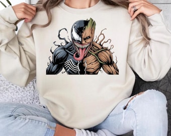 Half Monster Half Wood Creature  PNG, Horror Comic Style Tshirt Design, Cartoon Character Png | High Resolution | Instant Digital Download