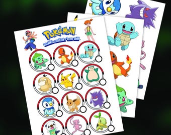 Pokemon Scavenger Hunt for kids birthday party