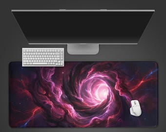 Nebula Core Gaming Desk Mat – XL Galaxy Desk Pad