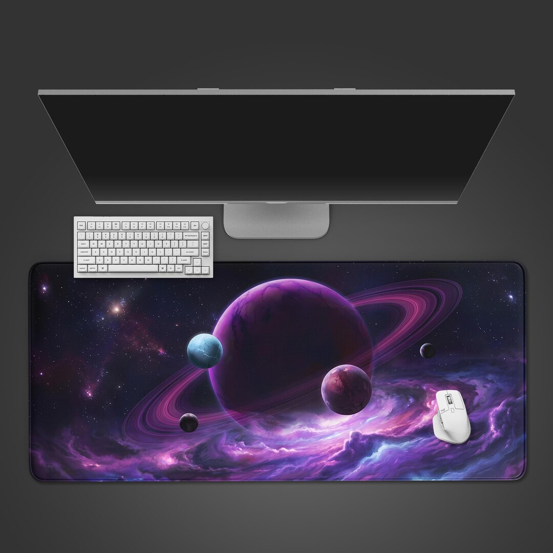 Orbital Command Gaming Desk Mat – XL Cosmic Mouse Pad - Etsy