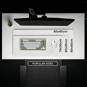 Binary Pulse – podkładka pod myszkę do gier, XL, estetyczna podkładka pod myszkę dla programistów, antypoślizgowa podkładka na biurko, prezent dla programistów zdjęcie 5