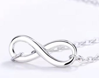 Collar Infinito – Joyería inspirada en el Equipo Conrad, regalo para fans de TSITP, colgante de plata