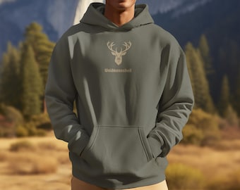 Waidmannsheil Jagdpullover | Traditionelle Jagdbekleidung für Jägerinnen und Jäger | Geschenk für Jagdfreunde und Förster | Naturfreunde