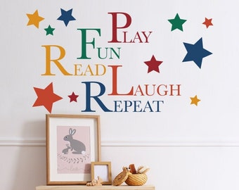 Play Rule Wall Decal