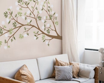 Magnolia Branch Wall Decal