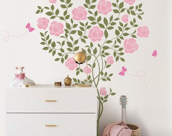 Roses Bouquet Wall Decal