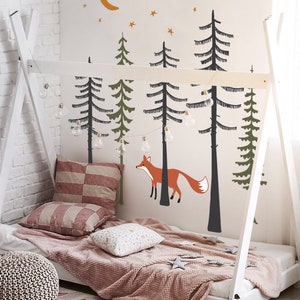 Fox In The Forest Wall Decal