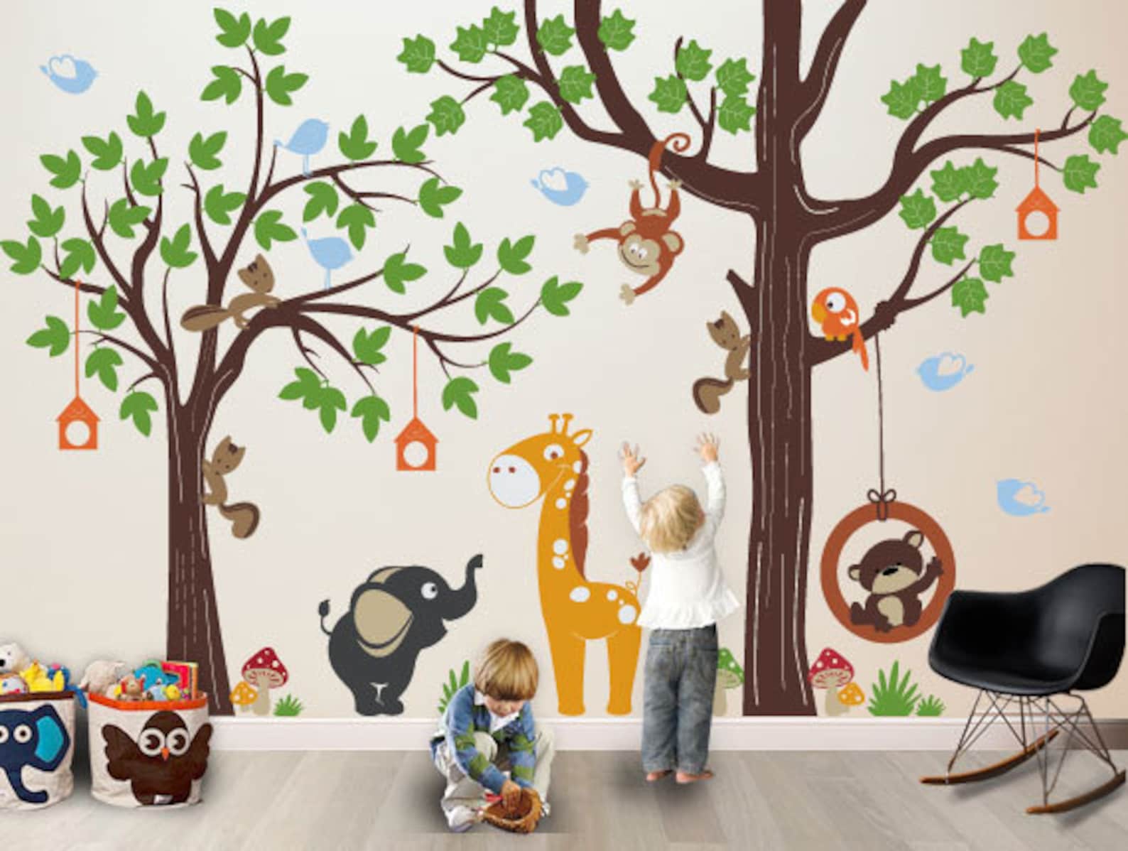 Kids Wall Decal : Make a Playroom With Our ORIGINAL PLAYROOM - Etsy
