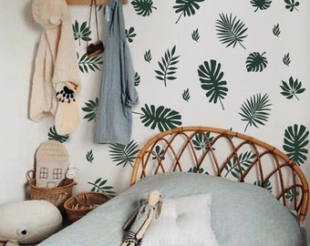 Jungle Leaves Nursery And Kids Room Wall Decals