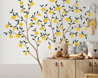 Lemon Trees II Wall Decal