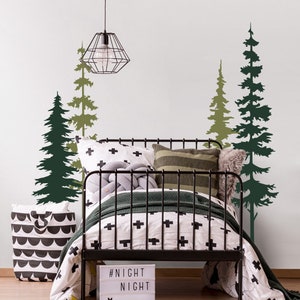 Pine Trees Wall Decal