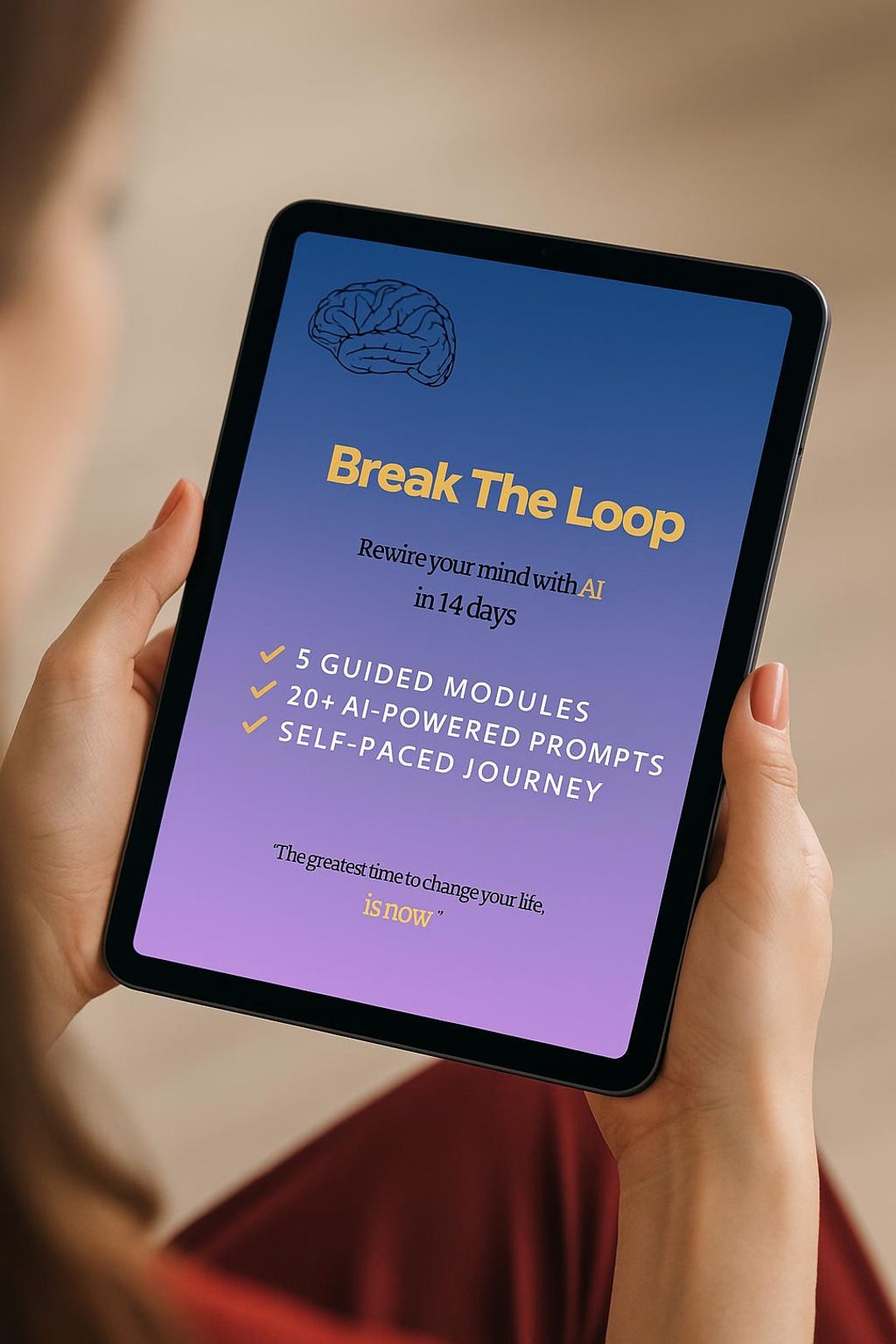 Break the Loop - Ai-powered Self-help Workbook | 5 Modules • 20 ...