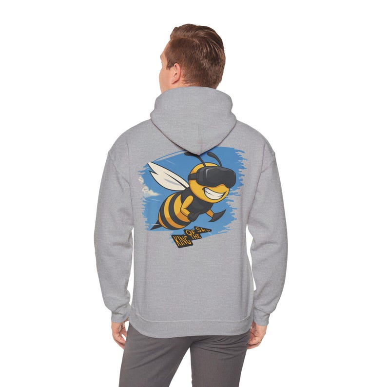 Sudadera con capucha unisex divertida de piloto de dron FPV, regalo de carreras de drones, sudadera con capucha de cuadricóptero, sudadera para amantes de los drones, entusiasta de los drones. imagen 1