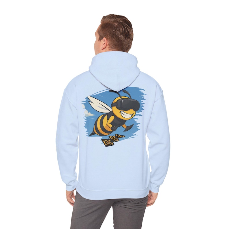 Sudadera con capucha unisex divertida de piloto de dron FPV, regalo de carreras de drones, sudadera con capucha de cuadricóptero, sudadera para amantes de los drones, entusiasta de los drones. imagen 10