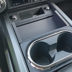 2016-2024 Nissan Titan Front Center Console Storage | Cell Phone Holder | Bucket | Accessory