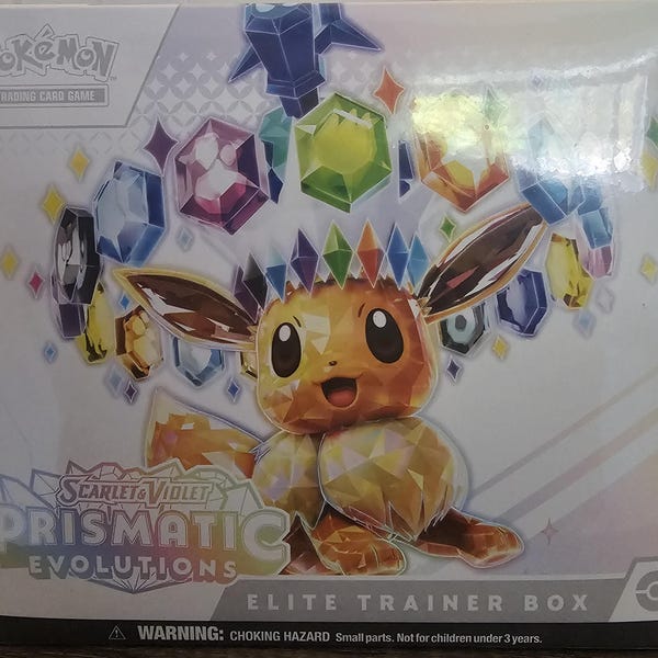 Pokemon TCG Scarlet Violet Prismatic Evolutions Elite Trainer Box ETB New Sealed