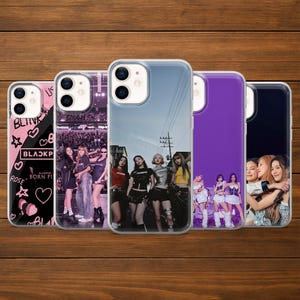 Blackpink Phone Case KPOP Lisa Jennie Cover for iPhone 17, 16, 15, 14, 13, 12, Samsung S25, S24, S23FE, S22, A26, A16, A56, Pixel 10Pro, 9
