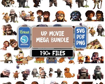 Bundle Up Movie Svg Png, Balloon House Svg, Carl And Ellie Clipart Svg, Adventure Is Out There Shirt Magical Kingdom Svg Family Vacation Svg
