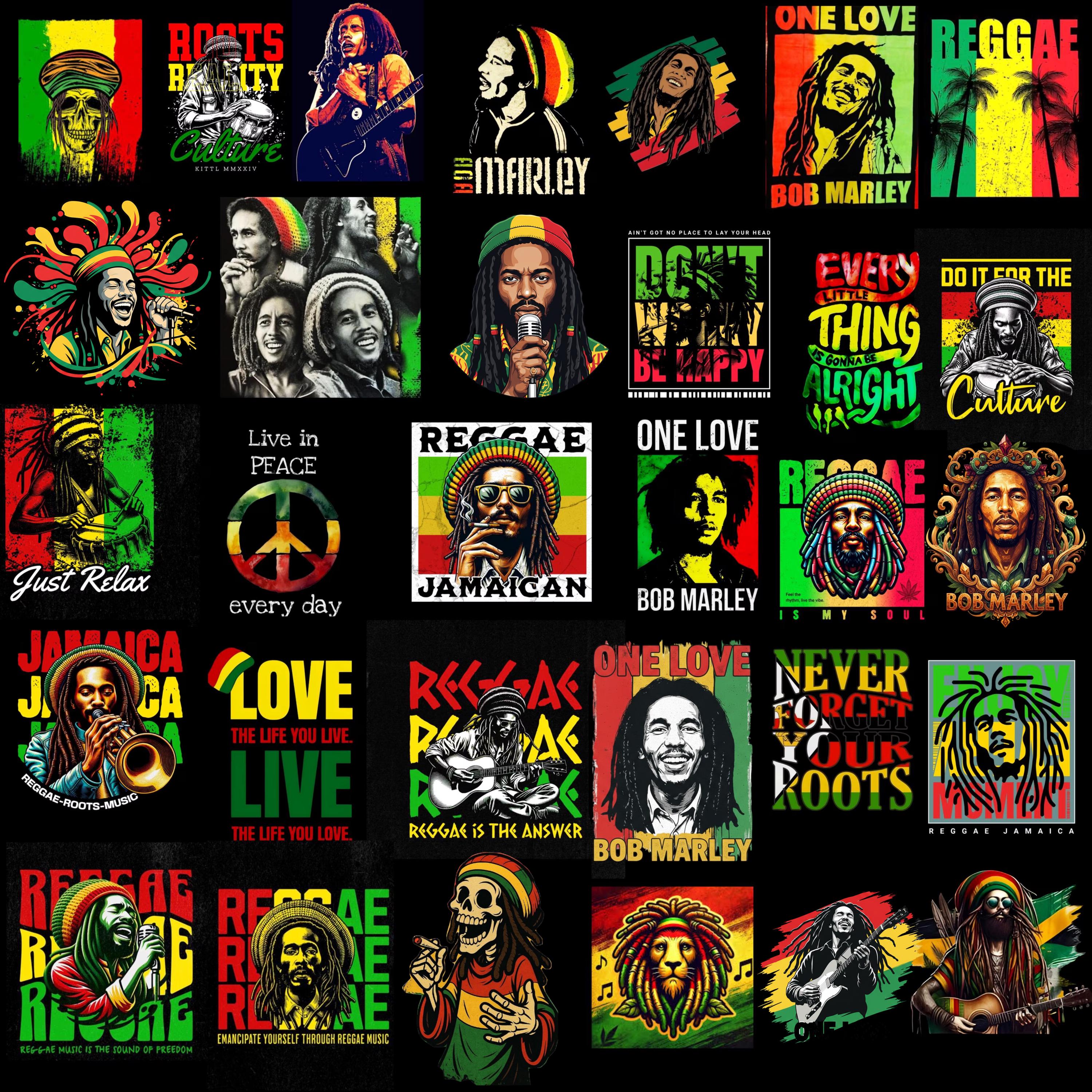 Peace Love Reggae - Etsy