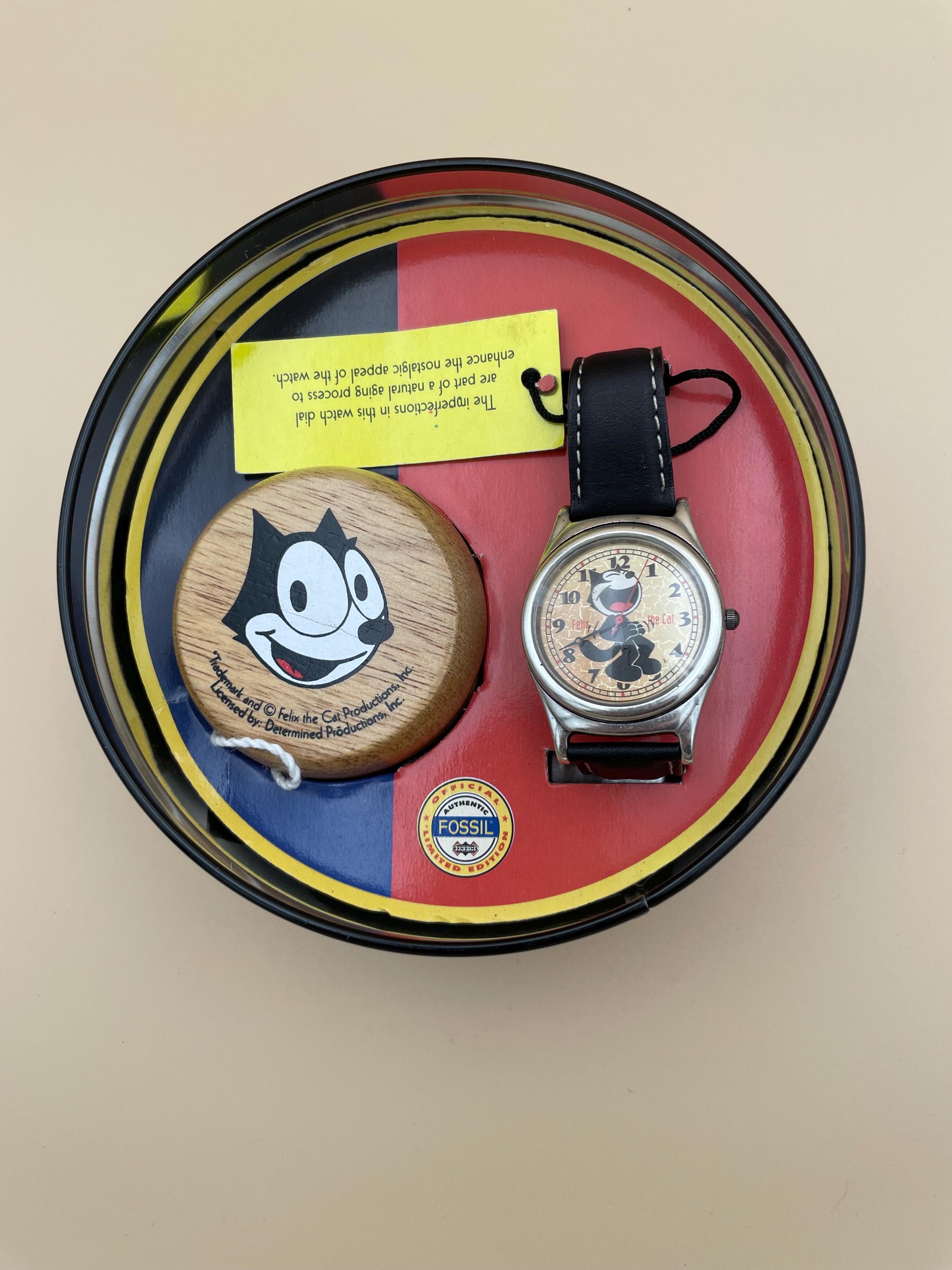 フィリックス フェリックス Filix the cat 腕時計 猫　ネコ フィリックス・ザ・キャット Felix the CAT 針が腕になっている