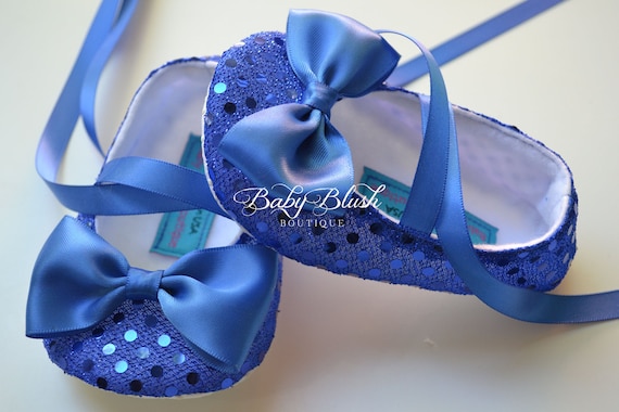 sequin baby shoes