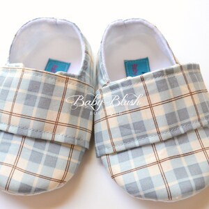 Light Blue Baby Boy Soft Soled Shoes - Infant Loafer Boy Shoes - Etsy