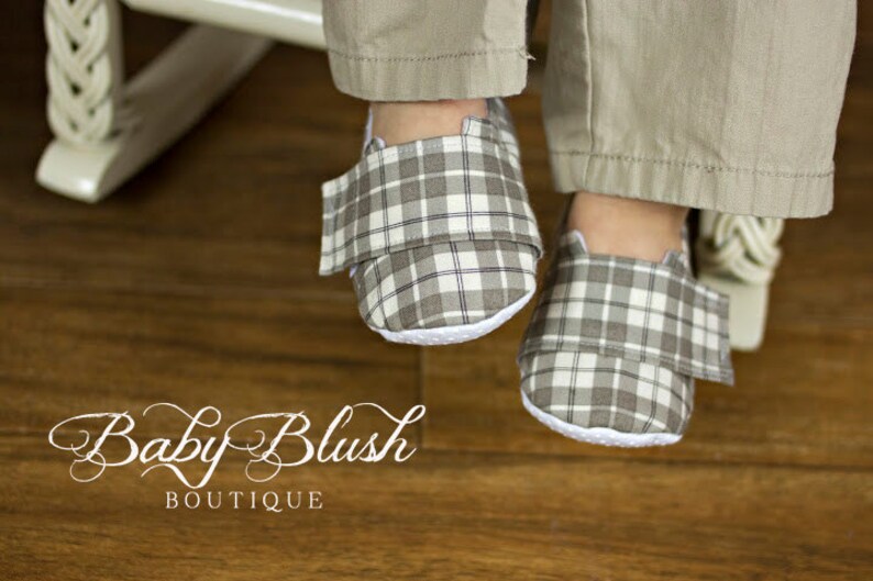 Grey Baby Boy Soft Soled Shoes Infant Loafer Boy Shoes Etsy
