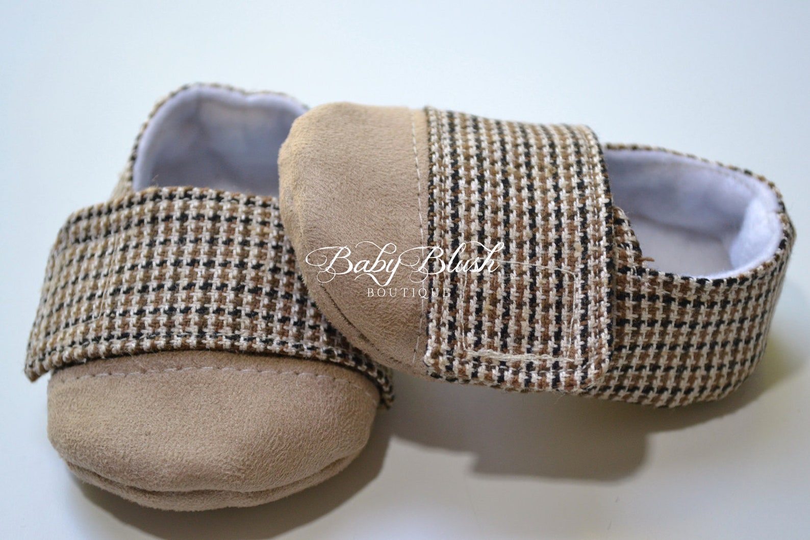 Brown Baby Boy Soft Soled Baby Shoes - Infant Shoes - Etsy