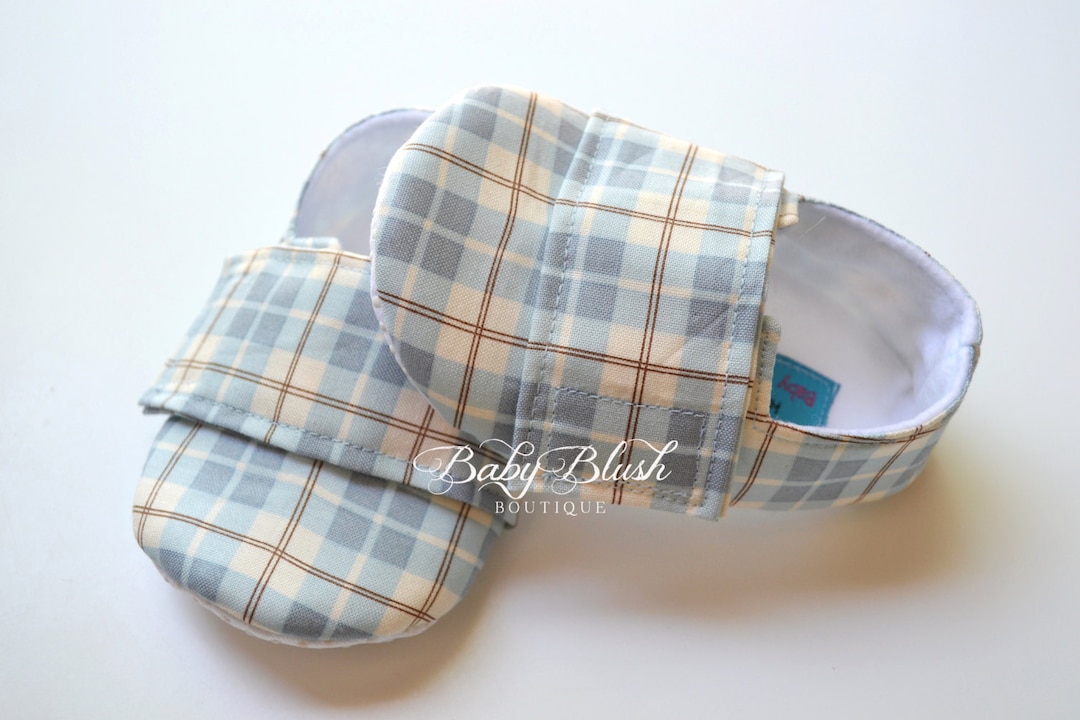 Light Blue Baby Boy Soft Soled Shoes - Infant Loafer Boy Shoes - Etsy