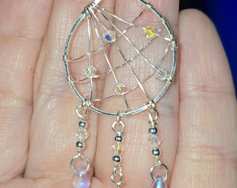 Pre-Order Customizable Dew Drop Spider Web Pendant(please read below)