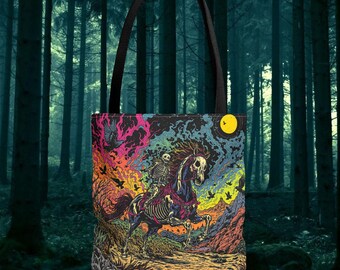 Night Rider Tote Bag