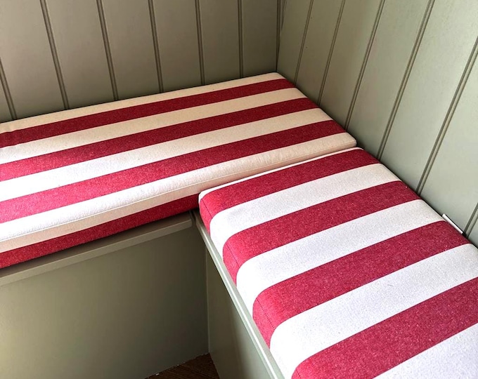 Banquette Cushions Made to Measure - High Quality Fabrics & Fills - Lots of Options