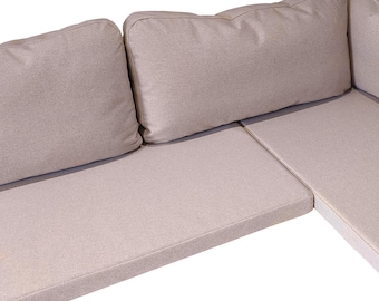 Banquette Seat and Back Cushions Made to Measure
