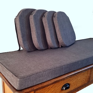 Foam Seat Pads Made to Order - Custom Shape Chair Cushions - EXAMPLE LISTING - Please message for a quote - Please read description