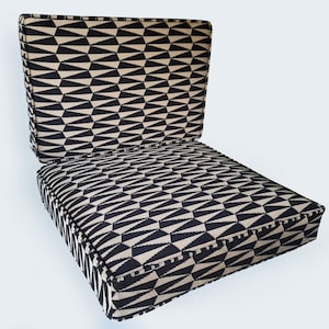 Soft, Comfy Seat and Bench Cushions Made to Order - EXAMPLE LISTING - Message for Custom Quote and Lead Times - Please read description