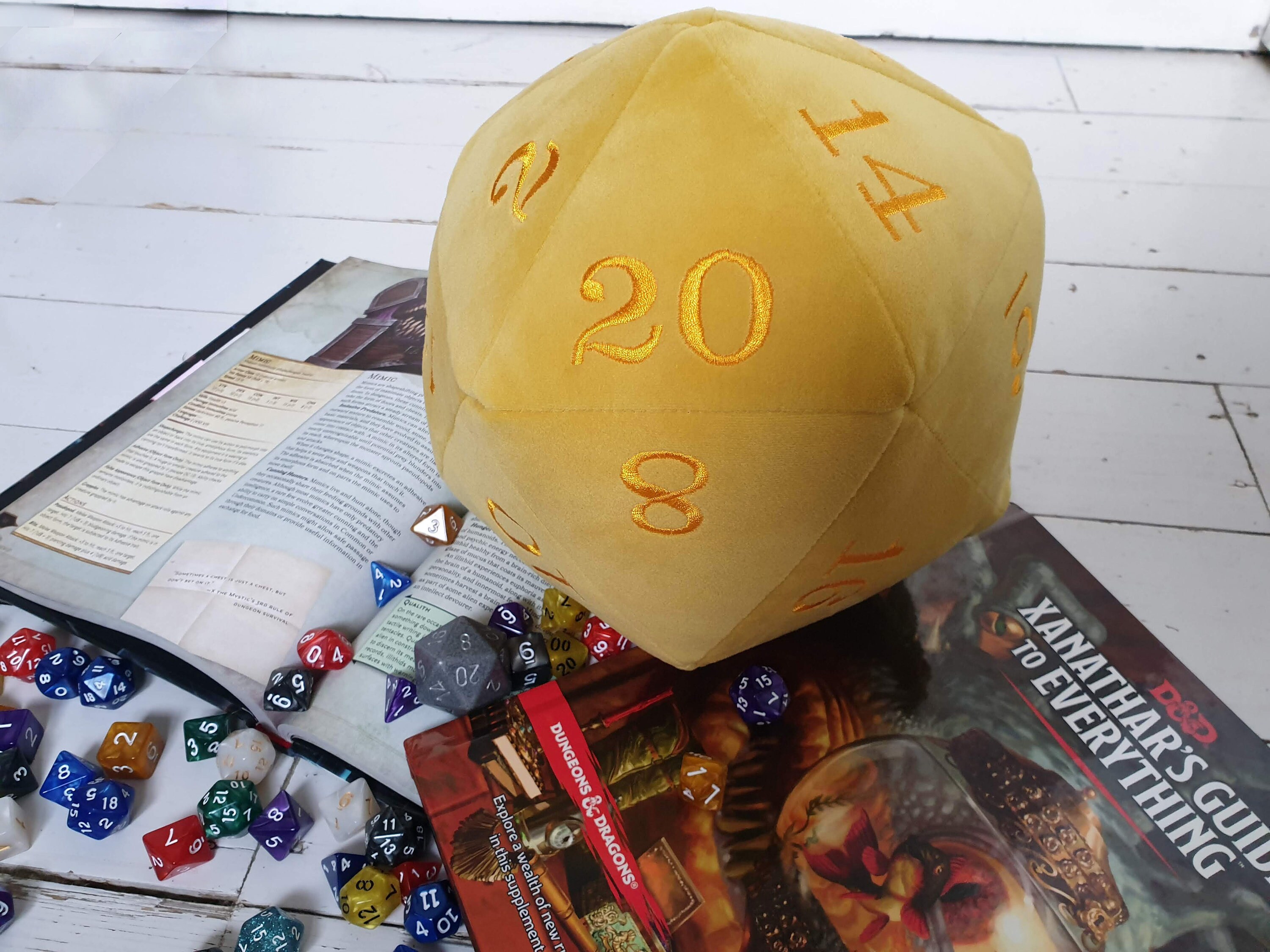 Giant d20 plush discount