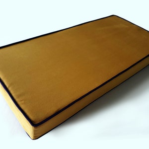 Velvet Bench Cushions - Hardwearing and Long Lasting Seat Pads in High Quality Foam and Fabrics - EXAMPLE LISTING - Please read description