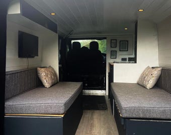 Camper Van Cushions - Bespoke - Van Cushions - Pull Out Beds