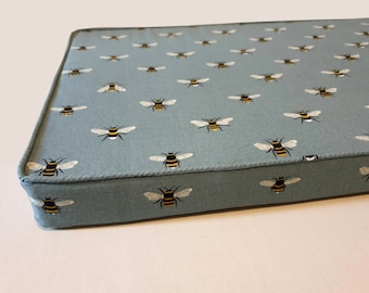 Sophie Allport Bees Fabric Bench Cushions Made to Order - SAMPLE LISTING - Please message for a quote