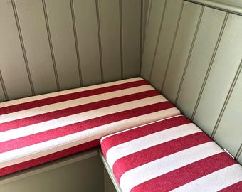 Bespoke Bench Cushions, Made to Order Seating Pads for Indoor and Outdoor Spaces in Yorkshire, UK