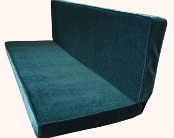 Custom Camper Van Cushions - Bench Seating, Pull Out Beds, Velcro, Machine Washable Covers