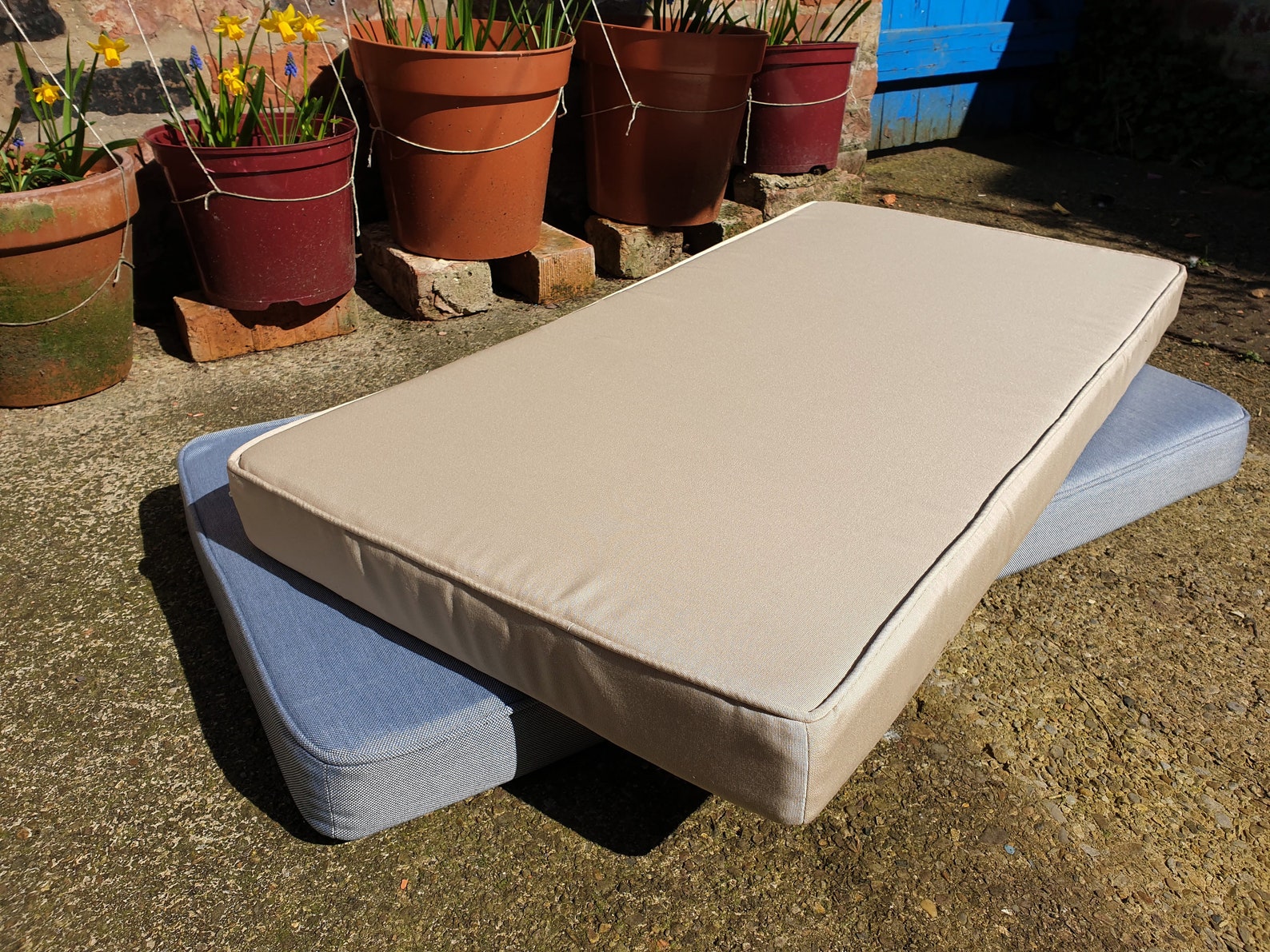 Bespoke Outdoor Seating Area Cushions and Covers Made to Order Etsy