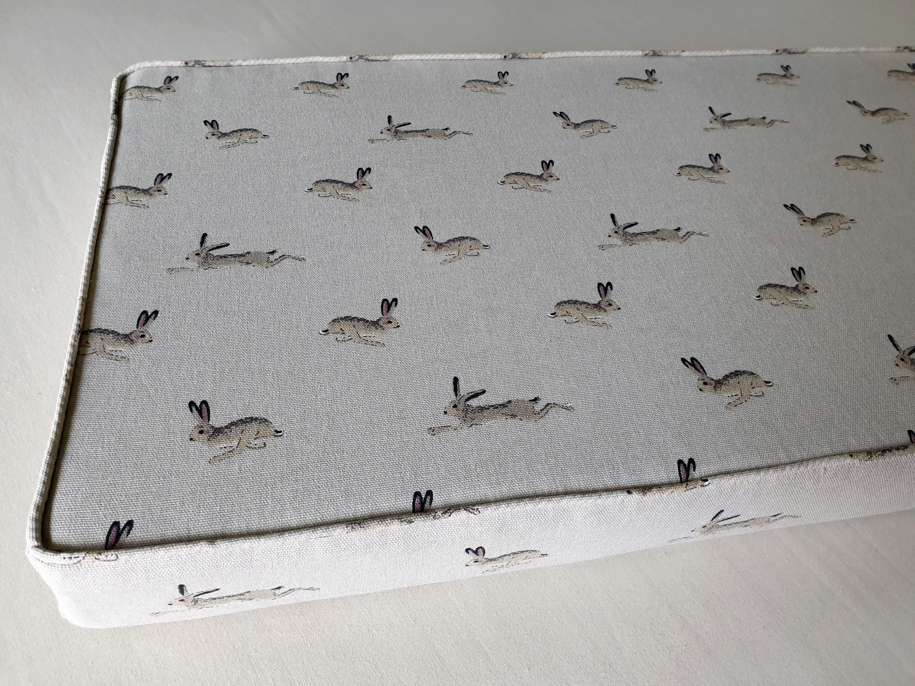 Sophie Allport Hares Bench Cushions Made to Order for Window Etsy UK