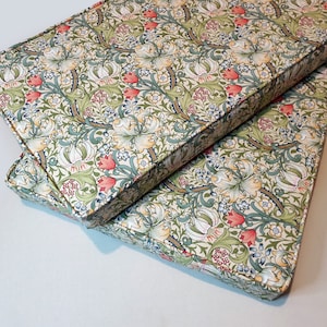 William Morris Bench Cushions Made to Order - Lots of Other Designers - Please message for a quote & Lead Times - Please read description