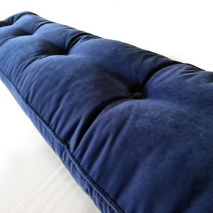 Plump, Comfy Fibre, Feather or Wool Filled Bench Cusihons Made to Order - EXAMPLE LISTING - Please read description