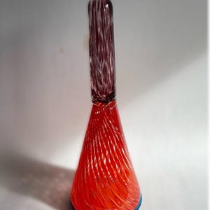 RARE Glass vase from Holmegaard Glassworks - &quot;Smuk Lilla&quot; Mid-Century Danish, vintage 1970s